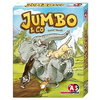 ABACUSSPIELE Spiel, Familienspiel ACUD0081 - Jumbo & Co. - Kartenspiel, für 3-6 Spieler,..., Familienspiel bunt