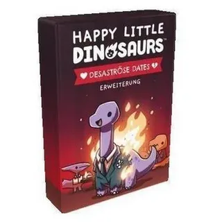 Unstable Games Spiel, Familienspiel TTUD0013 - Happy Little Dinosaurs - Desaströse Dates, Familienspiel bunt