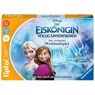 Ravensburger 00116 - tiptoi® Disney Die Eiskönigin - Völlig Unverfroren: Das verdrehte Wettlaufspiel, Quiz-Spiel