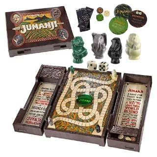 The Noble Collection Spiel Jumanji Brettspiel Collector`s Replika, 1, Das wilde Dschungelspiel Jumanji aus dem gleichnamigen Film als origin