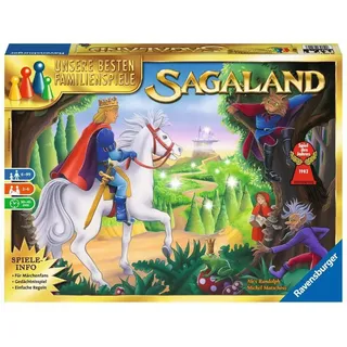 Ravensburger 26424 - Sagaland - Gesellschaftsspiel für Kinder und Erwachsene, 2-6 Spieler, ab 6 Jahren, Spiel des Jahres, die besten Familienspiele