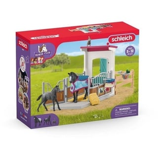 Schleich® Spielwelt 42611 Pferdebox mit Stute und Fohlen