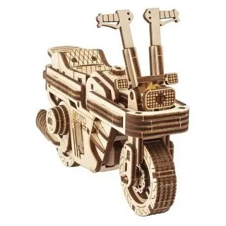 UGEARS Modellbausatz 70168 - UGEARS Moto Compact Klapproller, 192 Bauteile,... bunt