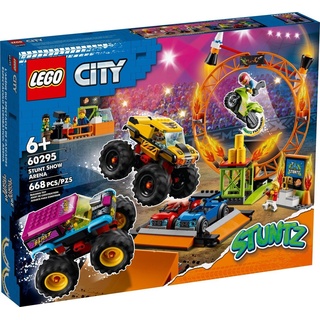 LEGO® Konstruktionsspielsteine LEGO® City 60295 Stuntshow-Arena, (668 St)