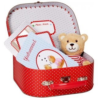 Die Spiegelburg - Kuscheltier Teddy - Baby Glück (16Cm) Im Koffer