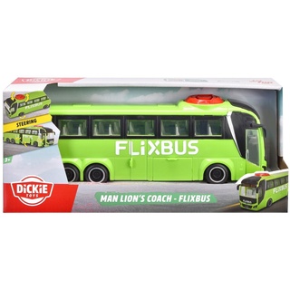 Dickie Toys Spielzeug-Bus Spielfahrzeug Bus Go Real / City MAN Lion's Coach Flixbus 203744015
