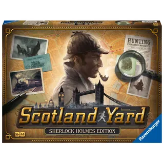 Ravensburger 27344 Scotland Yard: Sherlock Holmes Edition - Das kultige Detektivspiel für 2-6 Spieler ab 10 Jahren von Projektteam III / Ravensburger