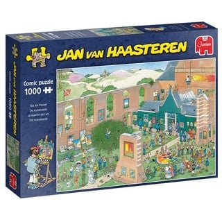 Jumbo 20022 Jan van Haasteren - Der Kunstmarkt 1000 Teile Puzzle