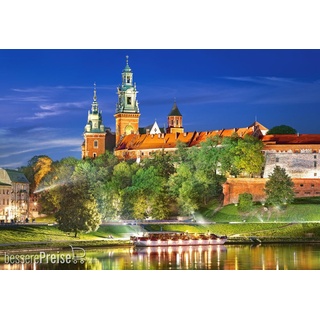 Castorland C-103027-2 - Wawel Castle by night,Poland,Puzzle 1000