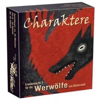 Asmodee Spiel 001821 - Charaktere - Werwölfe von Düsterwald, 8-28..., Familienspiel, Partyspiel bunt