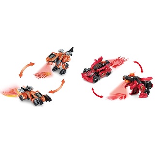 Vtech Switch and Go Dinos Fire-T-Rex – Dino-Auto-Transformer & Switch and Go Dinos Fire-Mini-T-Rex
