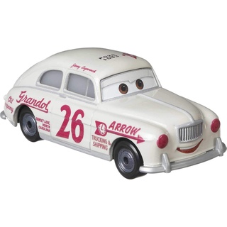 CARS Autos Disney-Figuren klein aus Metall - Jimmy Lugwrench Spielzeugauto im Maßstab 1:55 - Rennauto 8cm Kinderautos Spielzeugauto GRR71 - Disney Sammlung