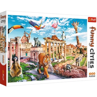 Trefl 10600 Wildes Rom 1000 Teile, Premium Quality, für Erwachsene und Kinder ab 12 Jahren Puzzle