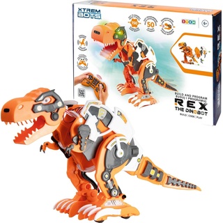 Tm Robot Rex The Dino Bot, Robotik Kit, Orange