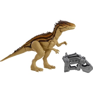Jurassic World HBX39 - MEGA-Zerstörer Carcharodontosaurus Dinosaurierfigur mit beweglichen Gelenken, Dinosaurier Spielzeug ab 4 Jahren