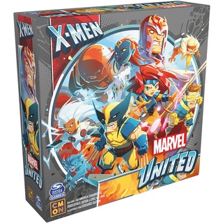 CMON, Marvel United: X-Men, Grundspiel, Familienspiel, Brettspiel, 1-5 Spieler, Ab 10+ Jahren, 40 Minuten, Deutsch