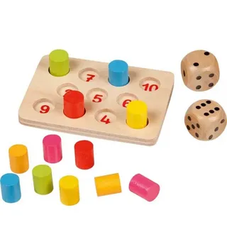 GOKI Mini Würfelspiel Shut the box