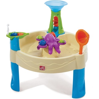 Step2 Wild Whirlpool Wasserspieltisch | Kleiner Wassertisch mit 11-teiligem Zubehörset | Garten Wasser Spieltisch für Kinder