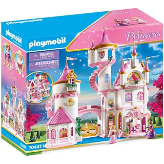Konstruktions-Spielset PLAYMOBIL "Großes Prinzessinnenschloss (70447), Princess" Spielbausteine bunt Kinder Ab 3-5 Jahren Made in Germany