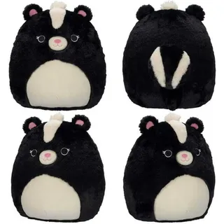 Squishmallows Fuzzamallow Plüschtier Maskottchen Selma Stinktier 30 cm