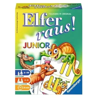 Junior Elfer Raus!: Das beliebte Kartenspiel für Kinder ab 6 Jahren