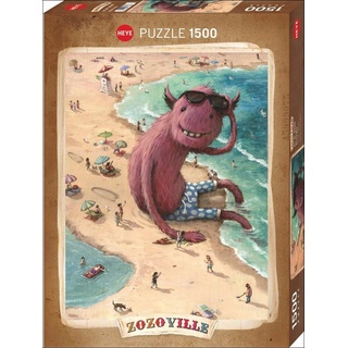 HEYE Puzzle Beach Boy, 1500 Puzzleteile, Made in Germany bunt