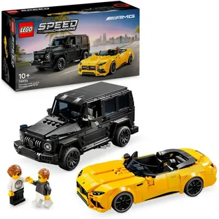 LEGO® Mercedes-AMG G 63 & Mercedes-AMG SL 63 (76924), LEGO Speed Champions Konstruktionsspielsteine, (808 St), Made in Europe bunt