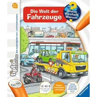 Ravensburger tiptoi Die Welt der Fahrzeuge 32912, Junge/Mädchen, Malbuch/Album