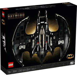 LEGO® Konstruktionsspielsteine LEGO 76161 DC Super Heroes - BatmanTM 1989 Batwing - EOL 2022, (Set)