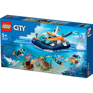 LEGO® 60377 - Meeresforscher-Boot - City