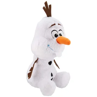 Simba 6315877638 - Disney Frozen II Olaf Schneemann, 50cm, Eiskönigin, Elsa, Plüschfigur, ab den ersten Lebensmonaten