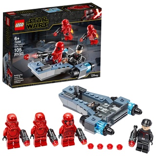 LEGO Star Wars Sith Troopers Battle Pack 75266 Stormtrooper Speeder Vehicle Building Kit, New 2020 (105 Pieces)