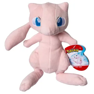 Jazwares Plüschfigur Jazwares Mew Plüschfigur 20 cm - Pokémon Merch. blau