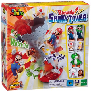 EPOCH Games Super Mario(tm) L7356 Blow Up! Shaky Tower