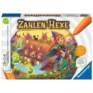 Ravensburger tiptoi Spiel 00098 Hexe, Zählen Lernen von 1-10 für Kinder ab 3 Jahren