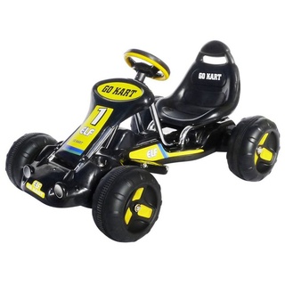Actionbikes Motors Go-Kart Kinder Go Kart 9788 elektro - 3 km/h - Bremsautomatik - 25 W, Kinder Fahrzeug Spielzeug ab 3 Jahre elektro schwarz