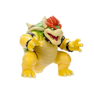 Nintendo Super Mario 18cm Movie Bowser Figur mit Feuerspucken Funktion