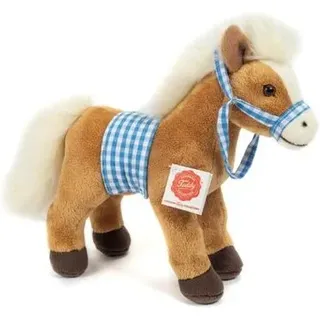 HERMANN TEDDY 902614 Pferd stehend mit Sattel 23 cm