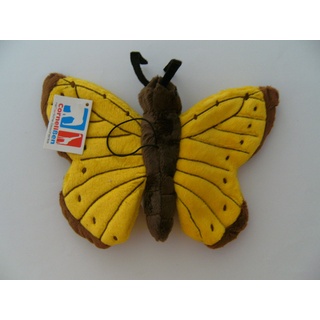 Plüschtier Schmetterling 22cm gelb, Schmetterlinge Kuscheltiere Stofftiere Falter Tiere
