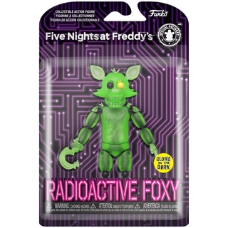 Funko Action Figure: Five Nights at Freddy's (FNAF) - Radioactive Foxy - Leuchtet Im Dunkeln - Sammlerstück - Geschenkidee - Offizielle Handelswaren - Für Jungen, Mädchen, Kinder & Erwachsene