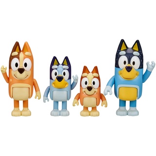 MOOSE Bluey - Figure 4-Pack - Family Pack (90077)