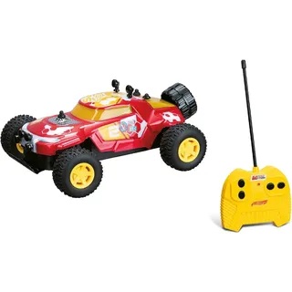 Mondo Motors Hot Wheels Dune Monster ferngesteuertes Auto im Maßstab 1:24, Doppelfrequenz, bis zu 10 km/h Geschwindigkeit, Gehäuse aus Lexan, Full Function für Kinder, 63682