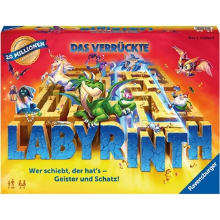 Ravensburger Spiel, Familienspiel Das verrückte Labyrinth, FSC® - schützt Wald - weltweit; Made in Europe bunt