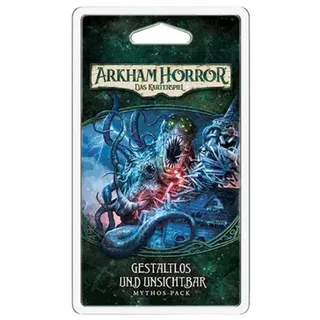 Fantasy Flight Games Spiel FFGD1105 - Arkham Horror LCG: Gestaltlos und Unsichtbar..., Familienspiel, Kooperative Spiel bunt