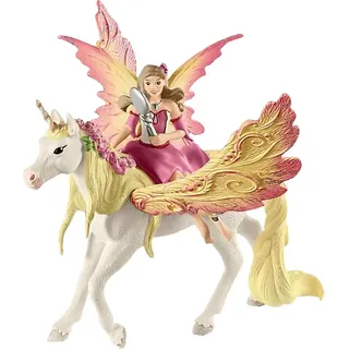 SCHLEICH Feya mit Pegasus-Einhorn Spielfigur Mehrfarbig