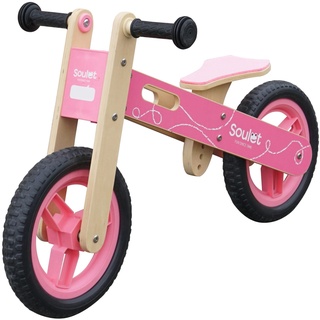 Soulet Kinder-Laufrad aus Holz Rosa FSC®