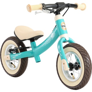 Bikestar Laufrad BIKESTAR Kinderlaufrad ab 2 Jahre 10 Zoll Flex 10 Zoll beige|blau