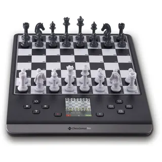 Millennium ChessGenius Pro, Einteiliges Brett, Schwarz, Weiß