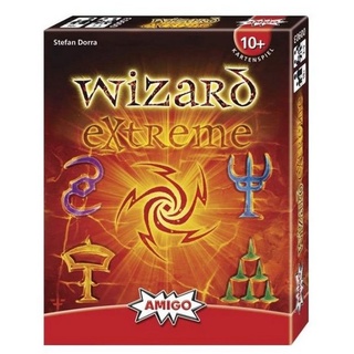 AMIGO Spiel, Familienspiel 6200903 - Wizard - Extreme, Kartenspiel, für 3-5..., Quizspiel / Wissensspiel bunt