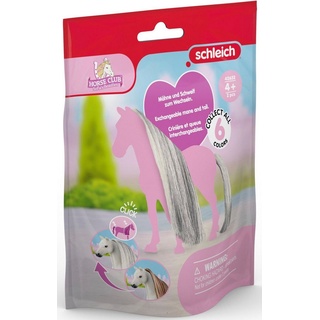 Schleich® Spielfigur HORSE CLUB, Sofia's Beauties, Haare für Beauty Horses, Grey (42652), Zubehör für die Schleich Beauty Horses grau